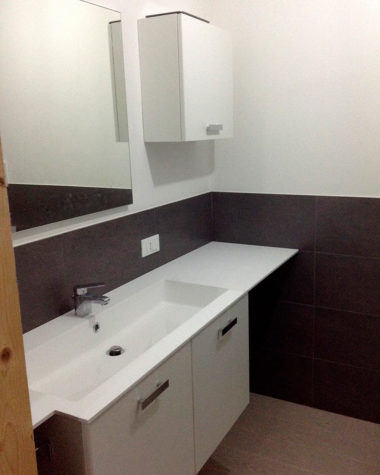 Bagno laminato matrix bianco